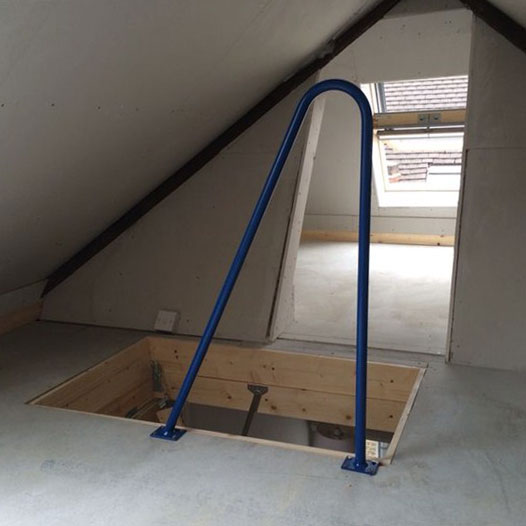 Metal Loft Grab Rail