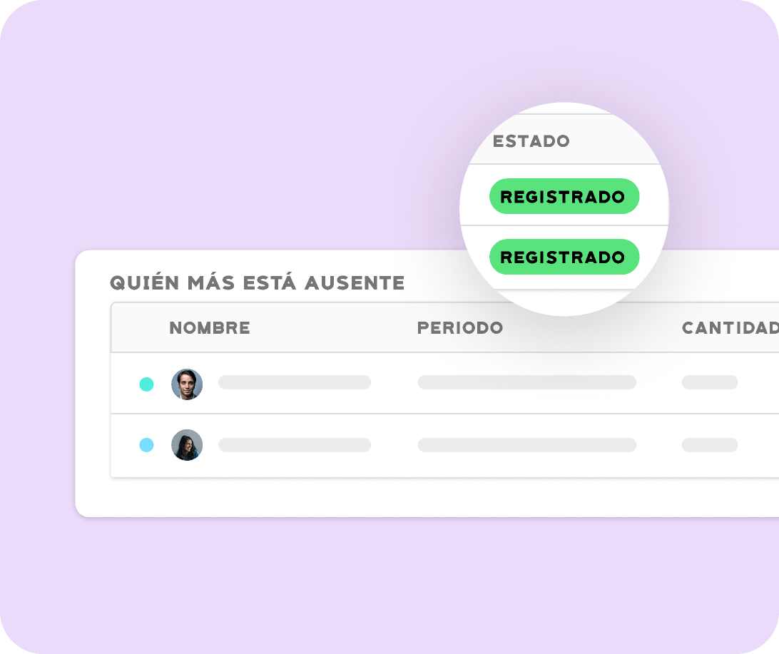 aprobacion de vacaciones desde la app de Kenjo