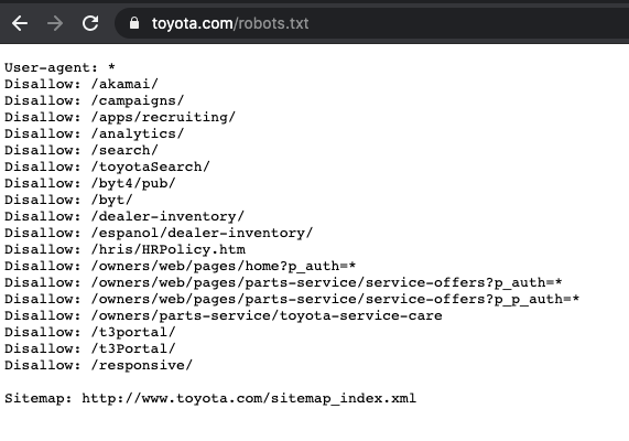 technical SEO robots.txt file