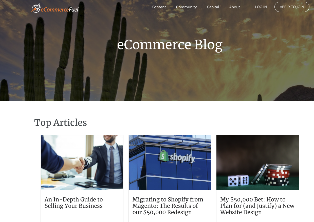 eCommerce Fuel