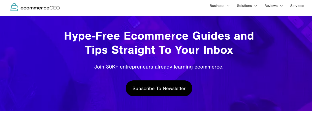 eCommerce CEO