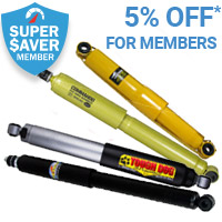 5% off Shock Absorbers for Super Saver members*