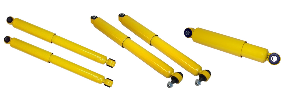 Wide range of Shocks for Cars and 4x4
