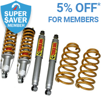5% off Lift Kits for Super Saver members*