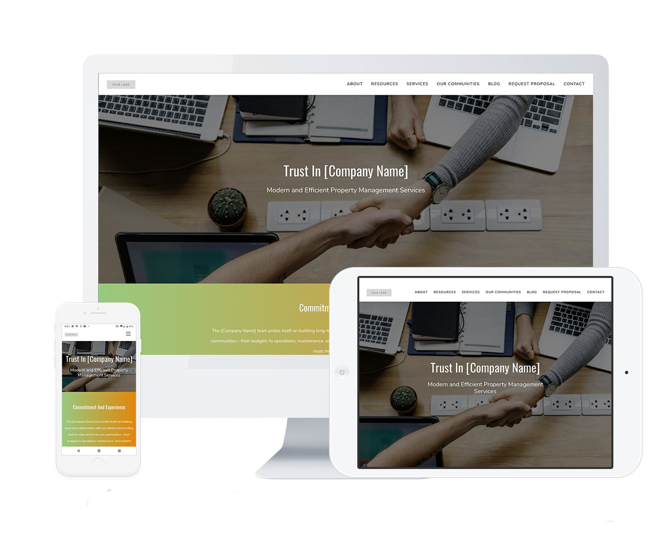 property management websites for communities condos property management website template