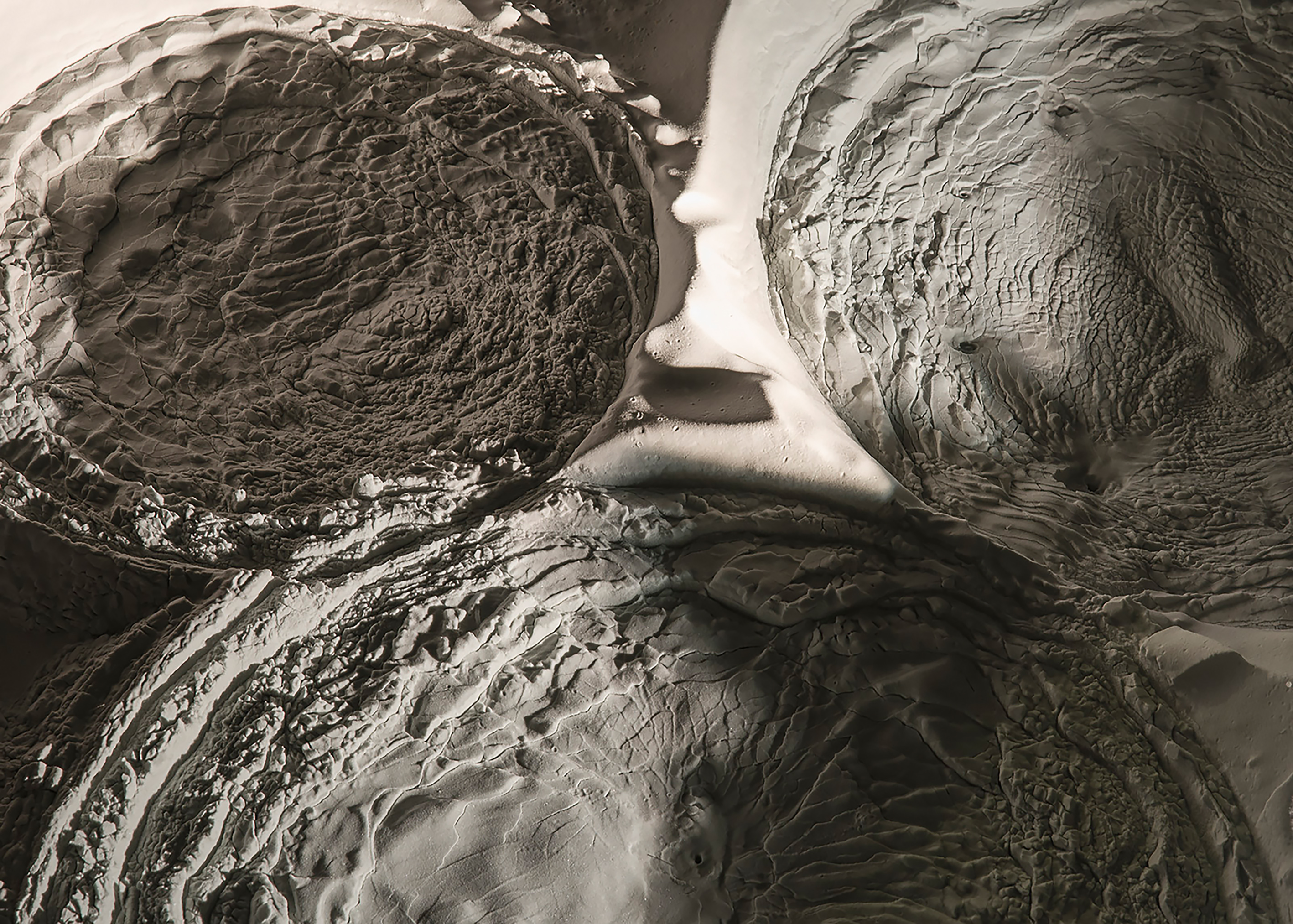 Jana Hartmann, Cometary nucleus, 2017, Pigmentdruck auf Hahnemühle Baryta Papier, © Jana Hartmann