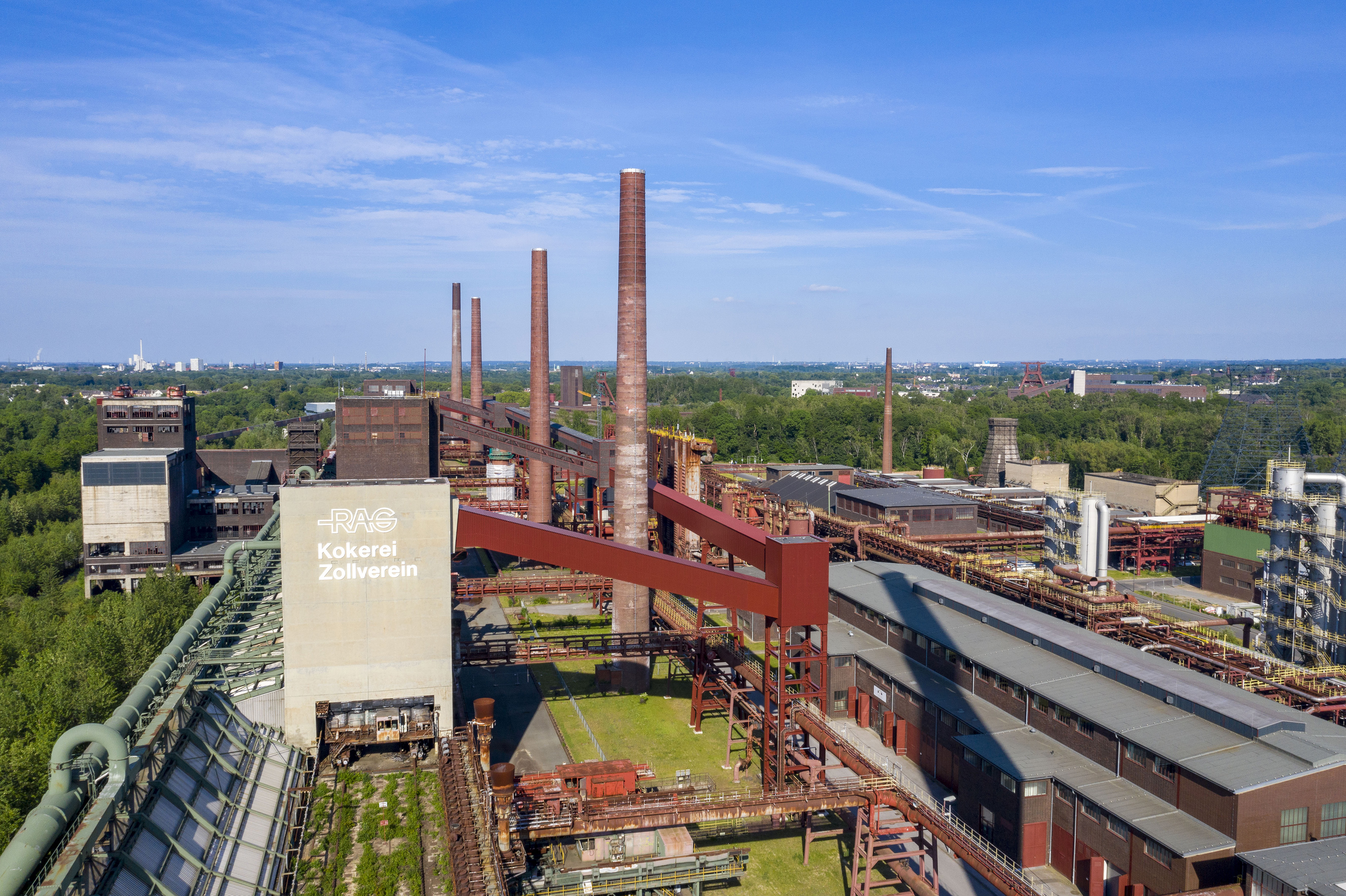 Luftaufnahme der Kokerei Zollverein, Foto: Jochen Tack © Stiftung Zollverein