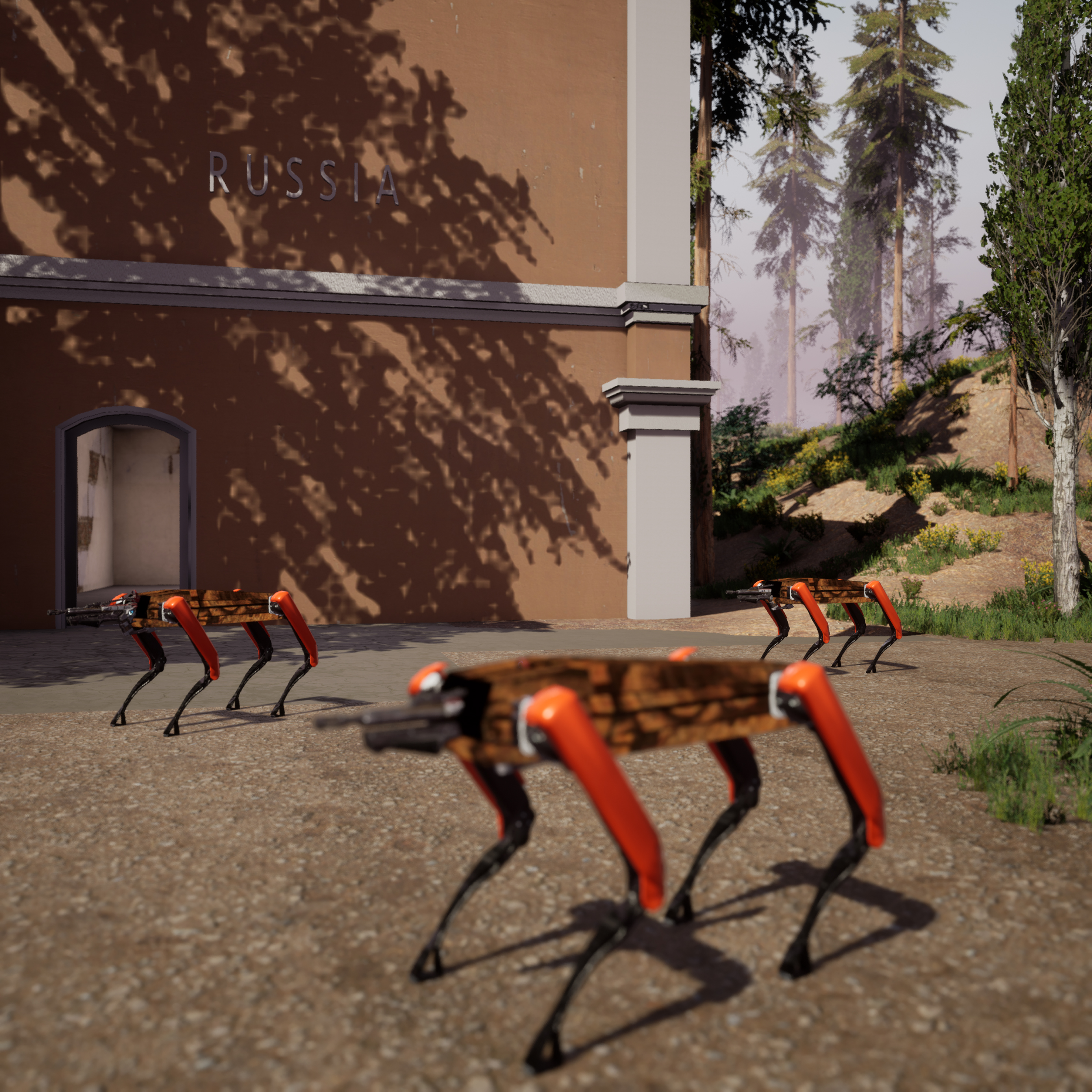 Mikhail Maksimov: Sanatorium Anthropocene Retreat, 2020 Video game, screenshot Courtesy the artist