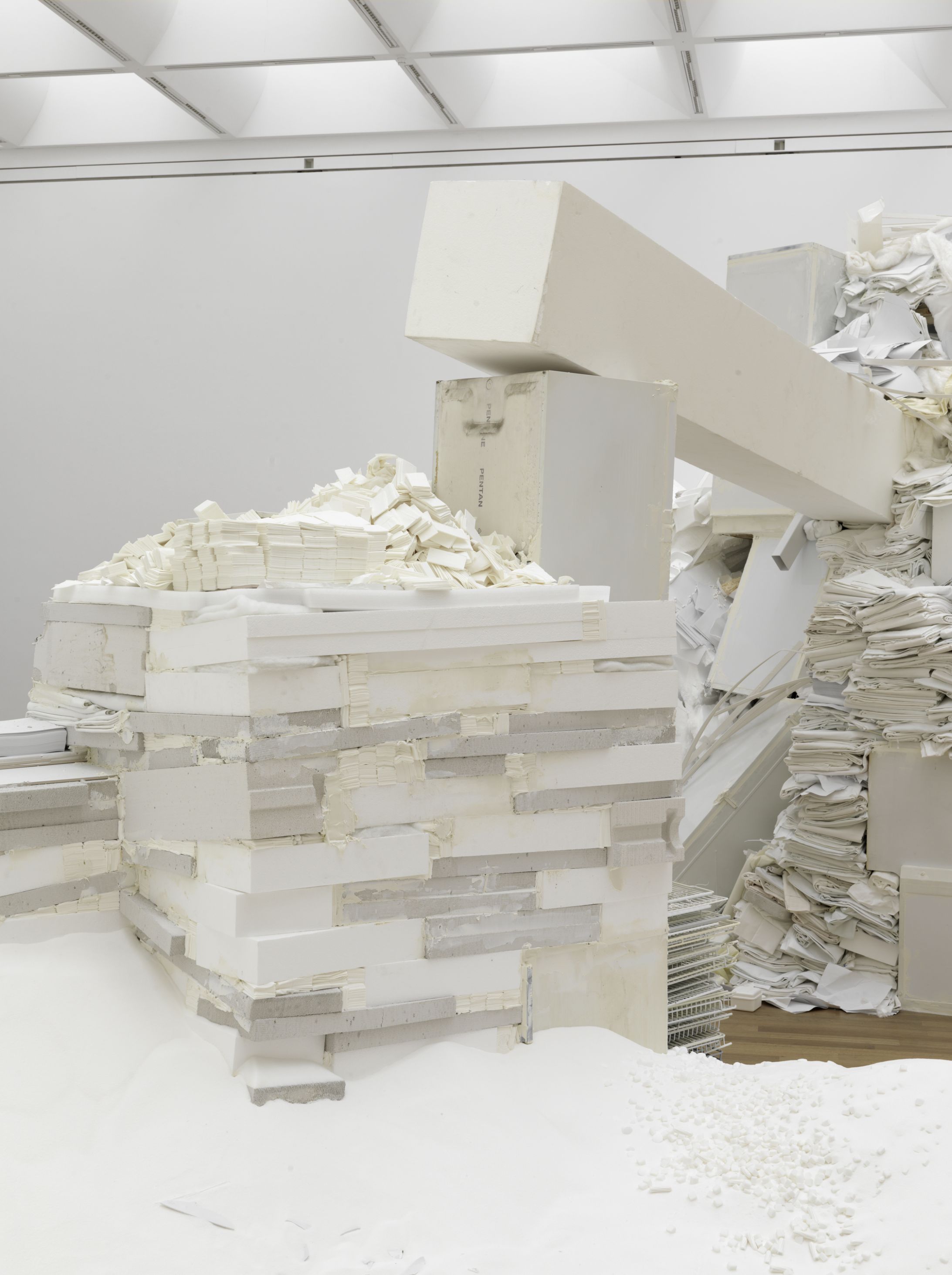 Thomas Rentmeister, Muda, 2011, Detailansicht, Foto: Bernd Borchardt © VG Bild-Kunst, Bonn 2021