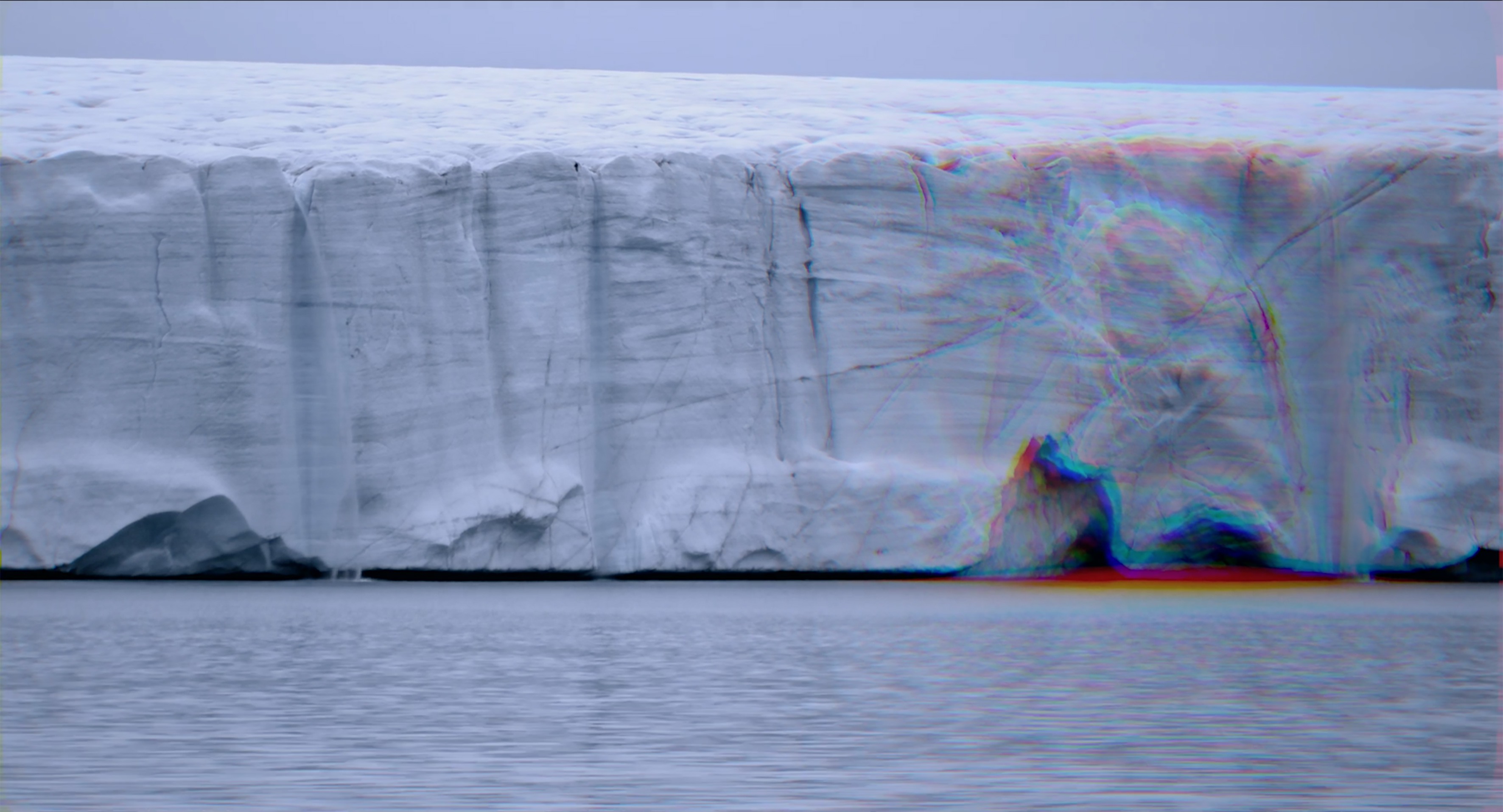 Filmausschnitt von Susan Schuppli, Arctic Archipelago, Digitales HD Video, 2021