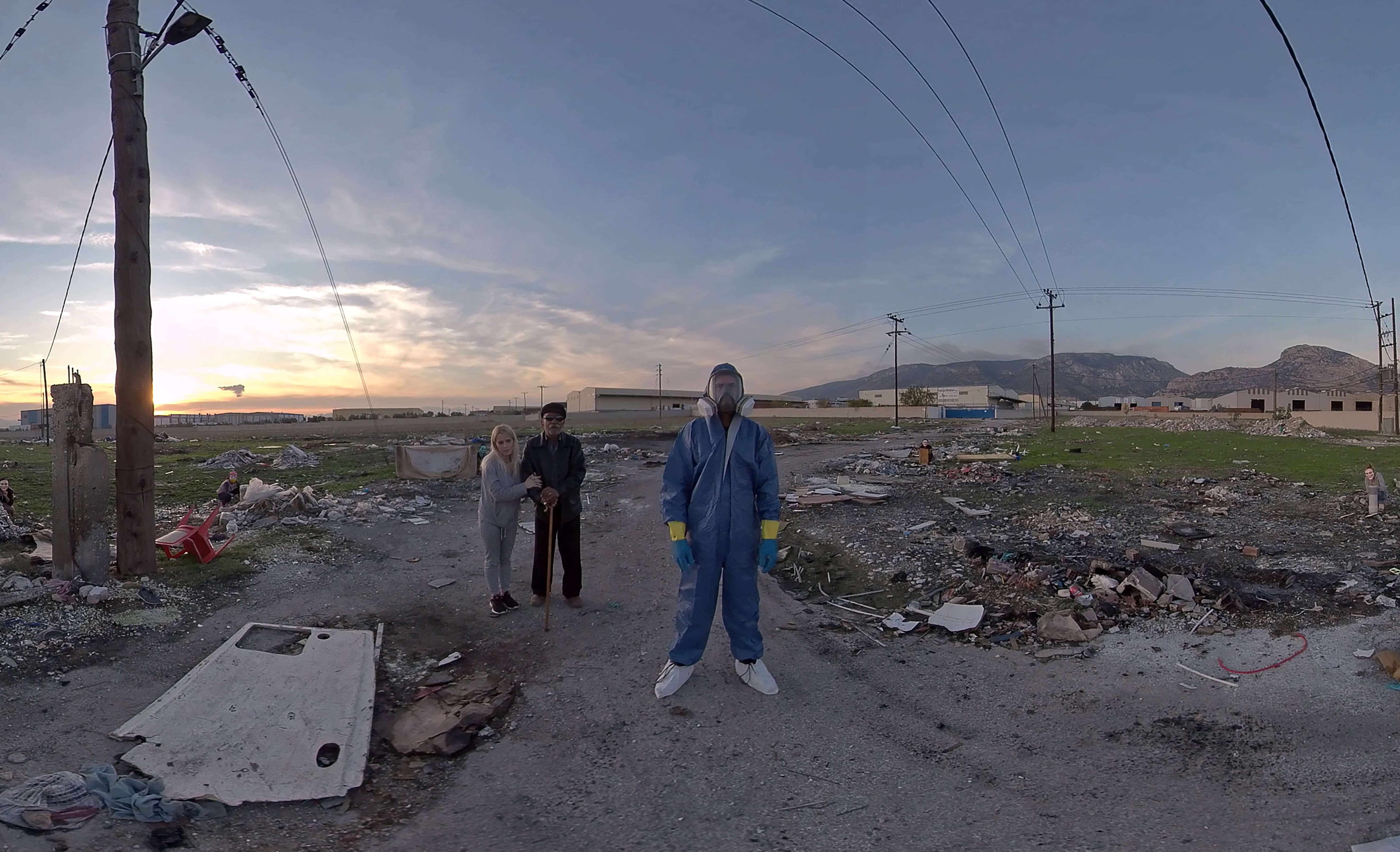 Loukia Alavanou, On The Way to Colonus, VR360, 2020, stills © Loukia Alavanou