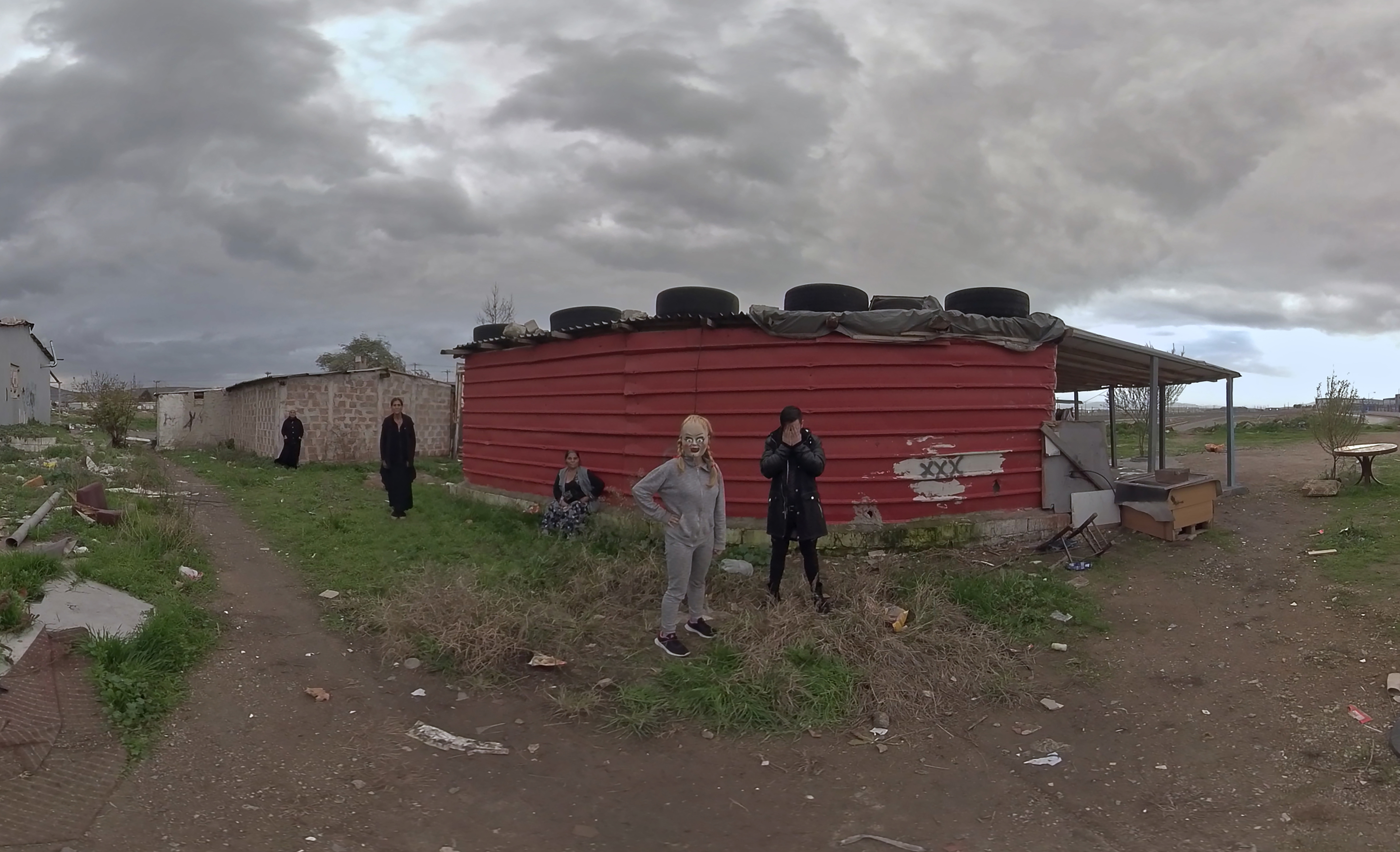 Loukia Alavanou, On The Way to Colonus, VR360, 2020, stills © Loukia Alavanou
