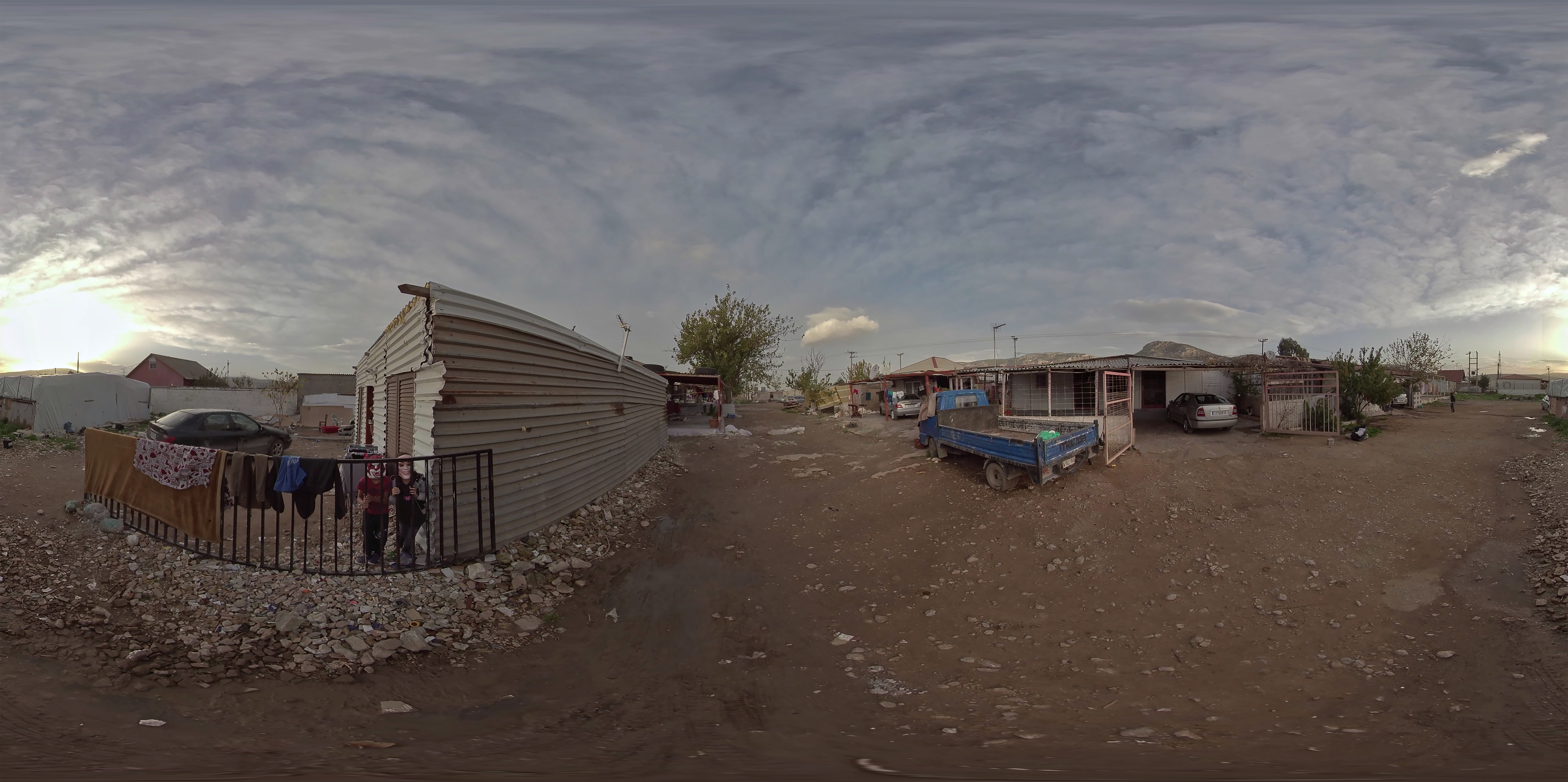 Loukia Alavanou, On The Way to Colonus, VR360, 2020, stills © Loukia Alavanou