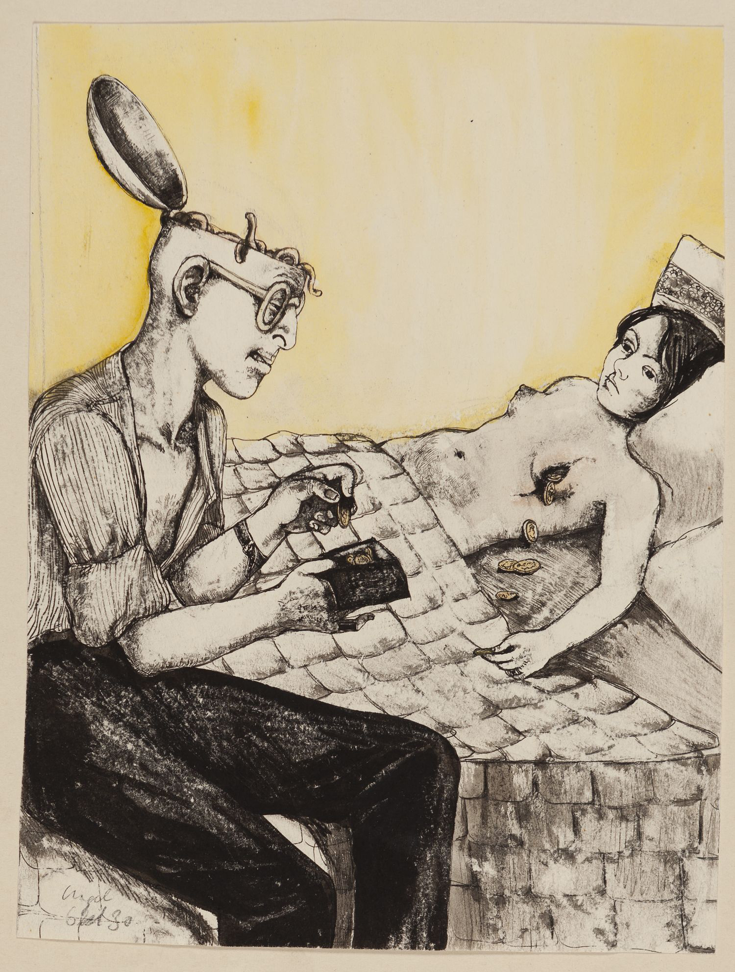 Hanna Nagel, Das reiche Herz, 1930, Privatsammlung © Hanna Nagel, VG Bildkunst Bonn, 2022