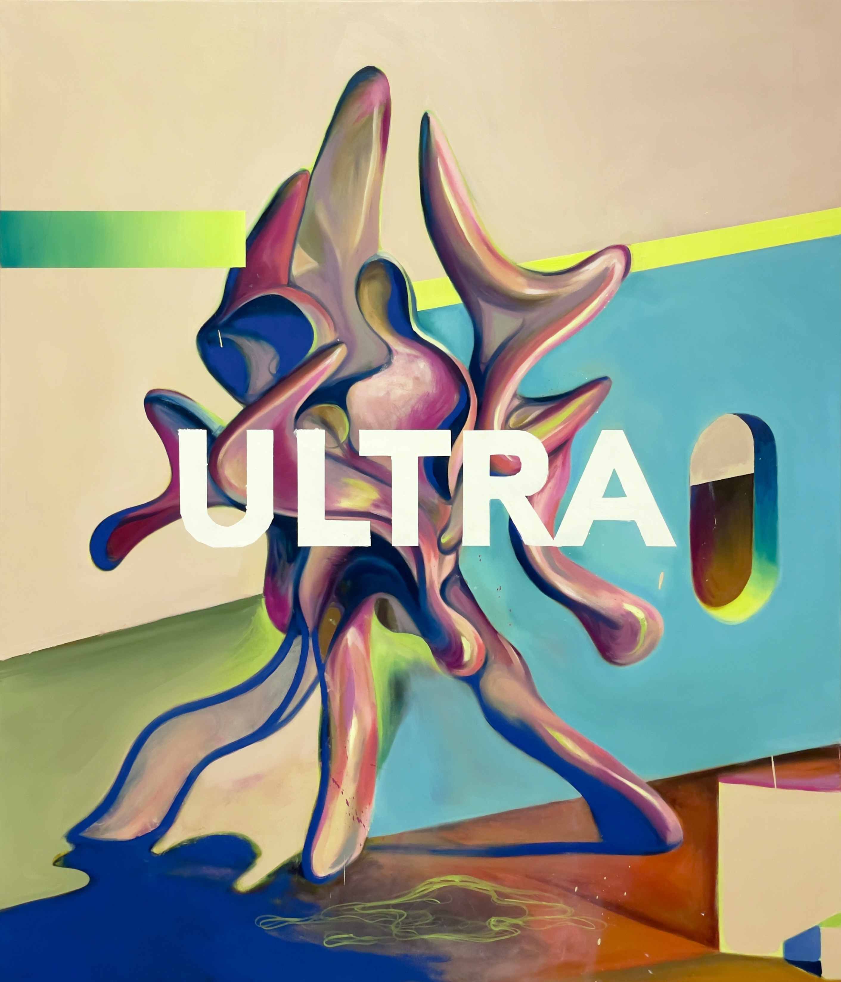 Filip Markiewicz, Ultradance, 2021, Öl auf Leinwand, 120 x 140 cm, courtesy of the artist © Filip Markiewicz