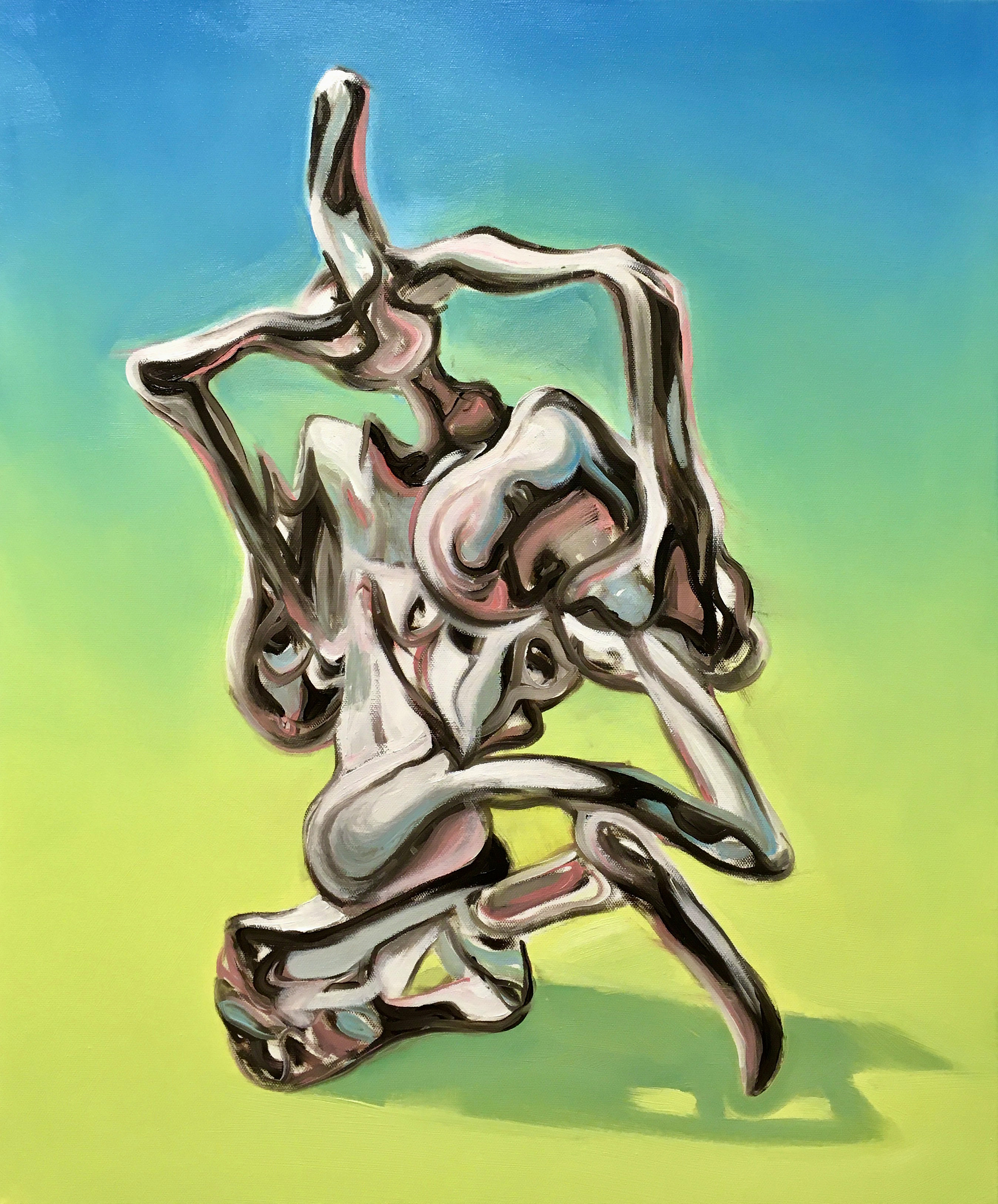 Filip Markiewicz, Antigone, 2020, Öl auf Leinwand, 50 x 60 cm, courtesy of the artist © Filip Markiewicz