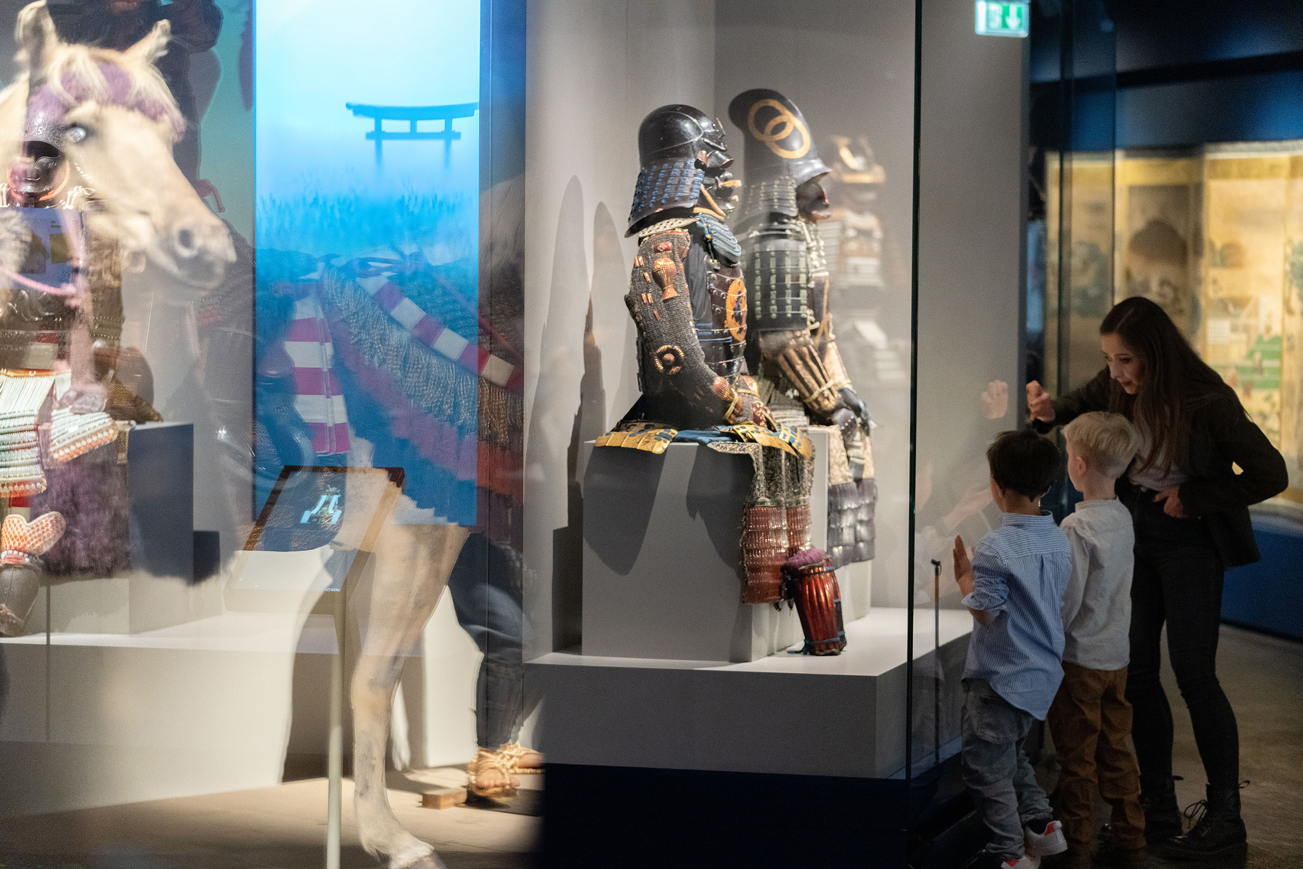 Installationsansicht Samurai Museum Berlin, 2022 © Samurai Museum Berlin, Foto: Alexander Schippel