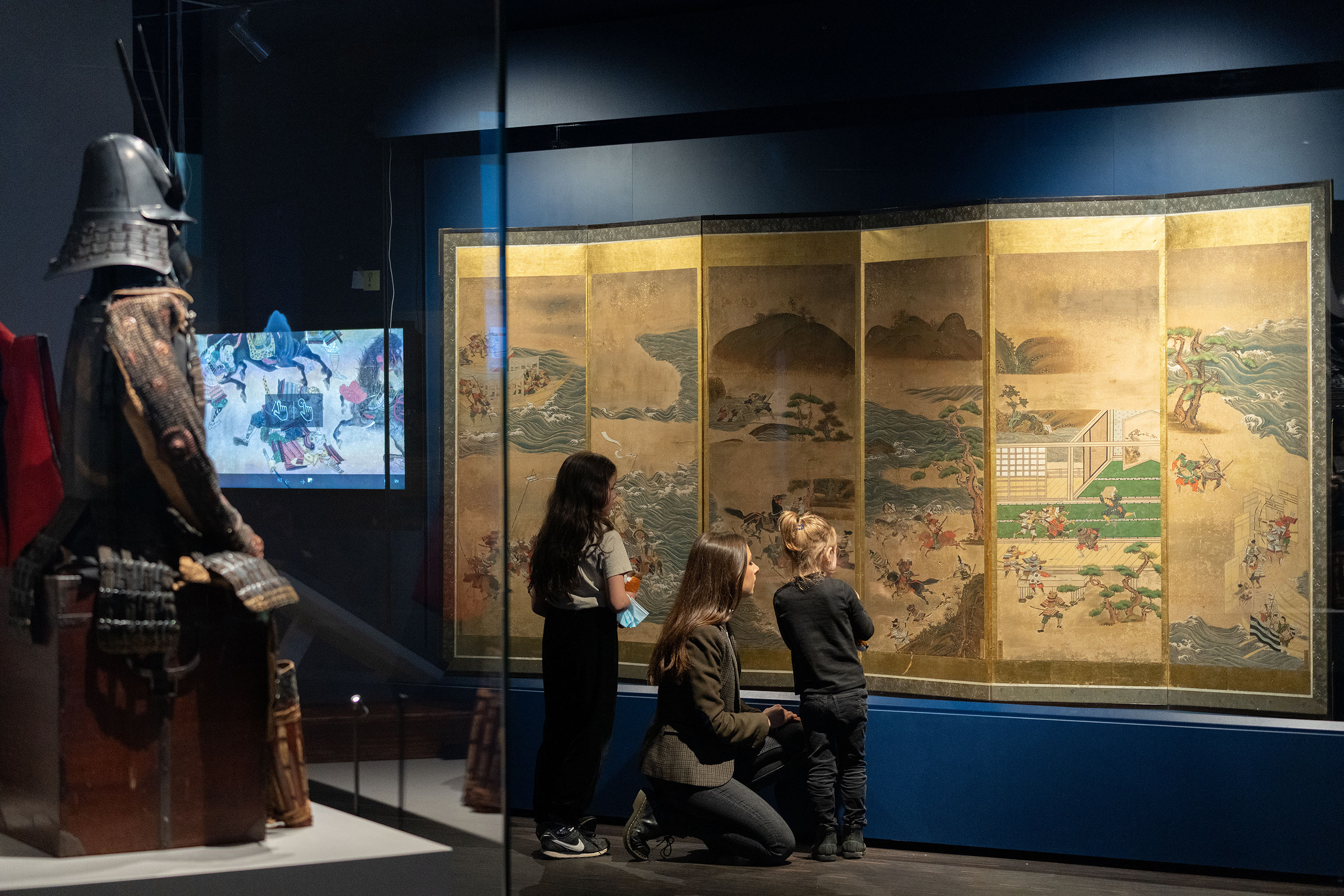 Installationsansicht Samurai Museum Berlin, 2022 © Samurai Museum Berlin, Foto: Alexander Schippel