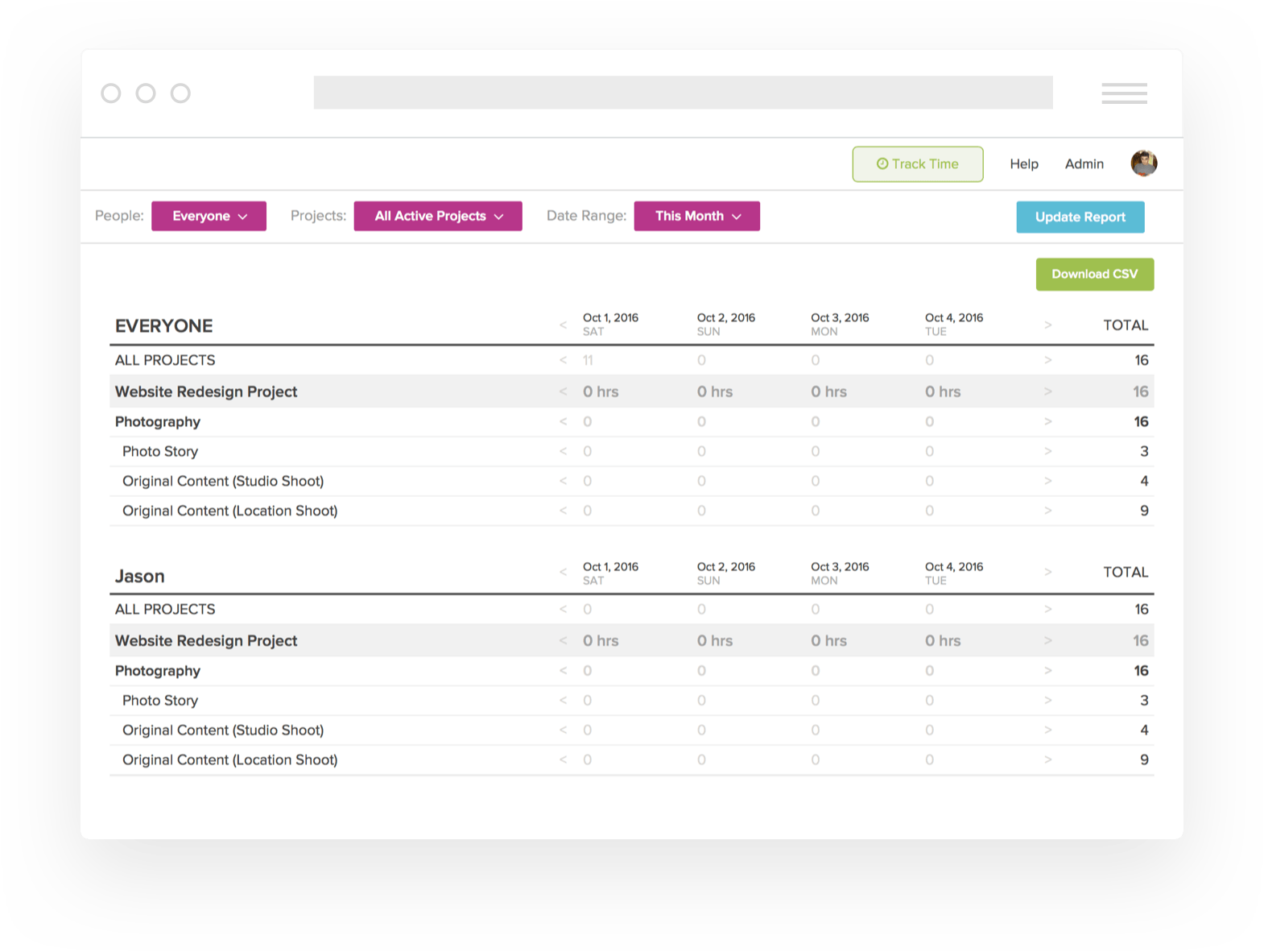 simple time tracking project management software teamgantt