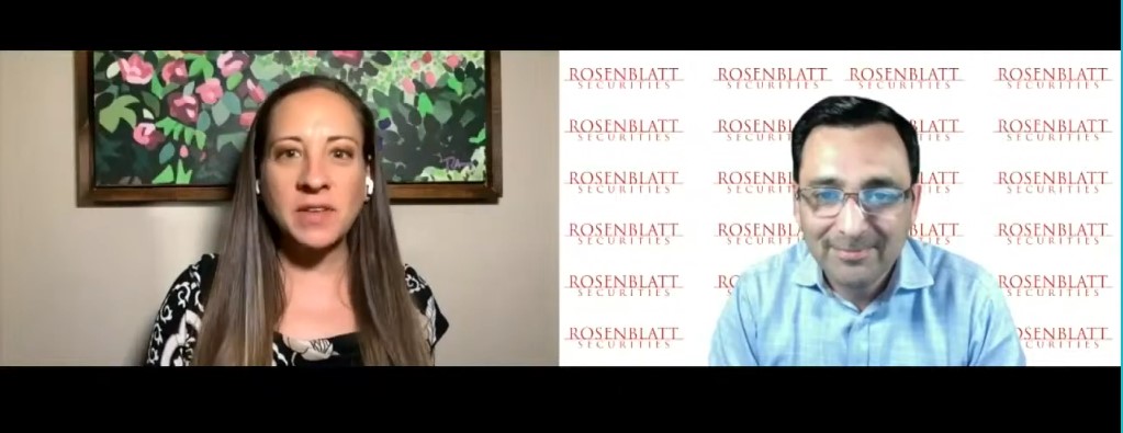 Rosenblatt's Shahrawat Interviewed By Nasdaq
