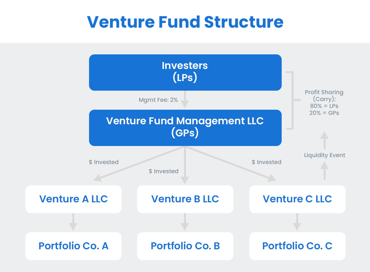 Venture Fund Structure Diagram