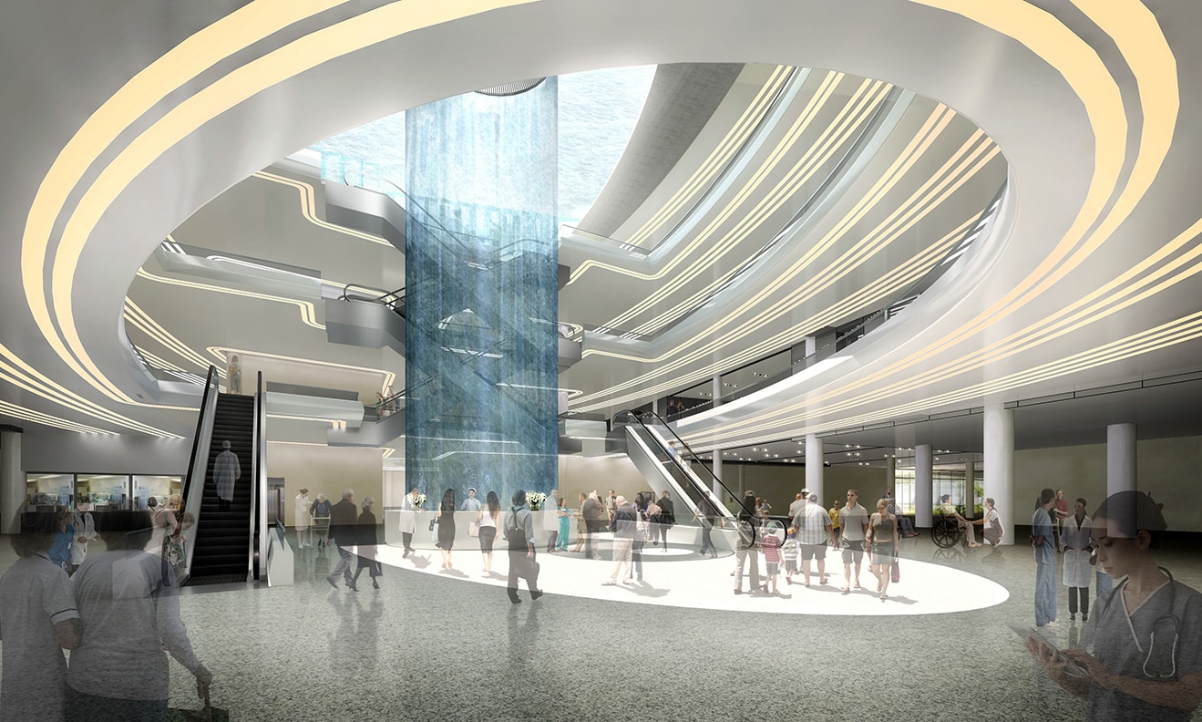Quezada Architecture Xuhui Southern Medical Center by Quezada Architecture (Fred Quezada, Cecilia Quezada, Ed Tingley)