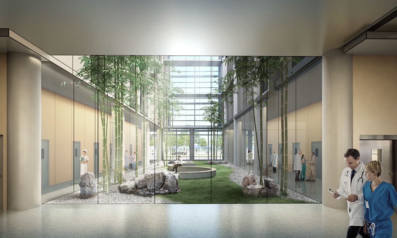 Quezada Architecture Xuhui Southern Medical Center by Quezada Architecture (Fred Quezada, Cecilia Quezada, Ed Tingley)