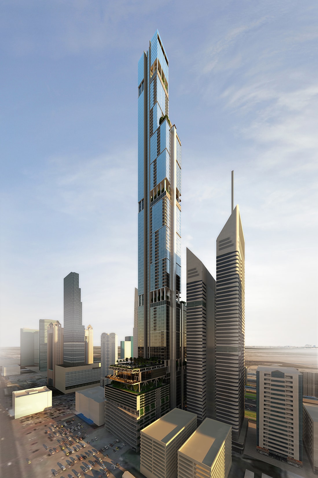 Quezada Architecture Entisar Tower by Quezada Architecture (Fred Quezada, Cecilia Quezada, Ed Tingley)