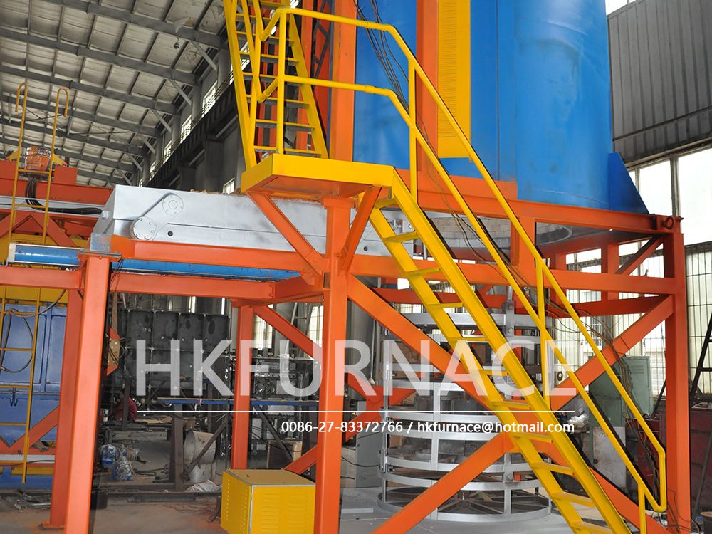 Drop Bottom Aluminum Alloy Quenching Furnace HKFurnace