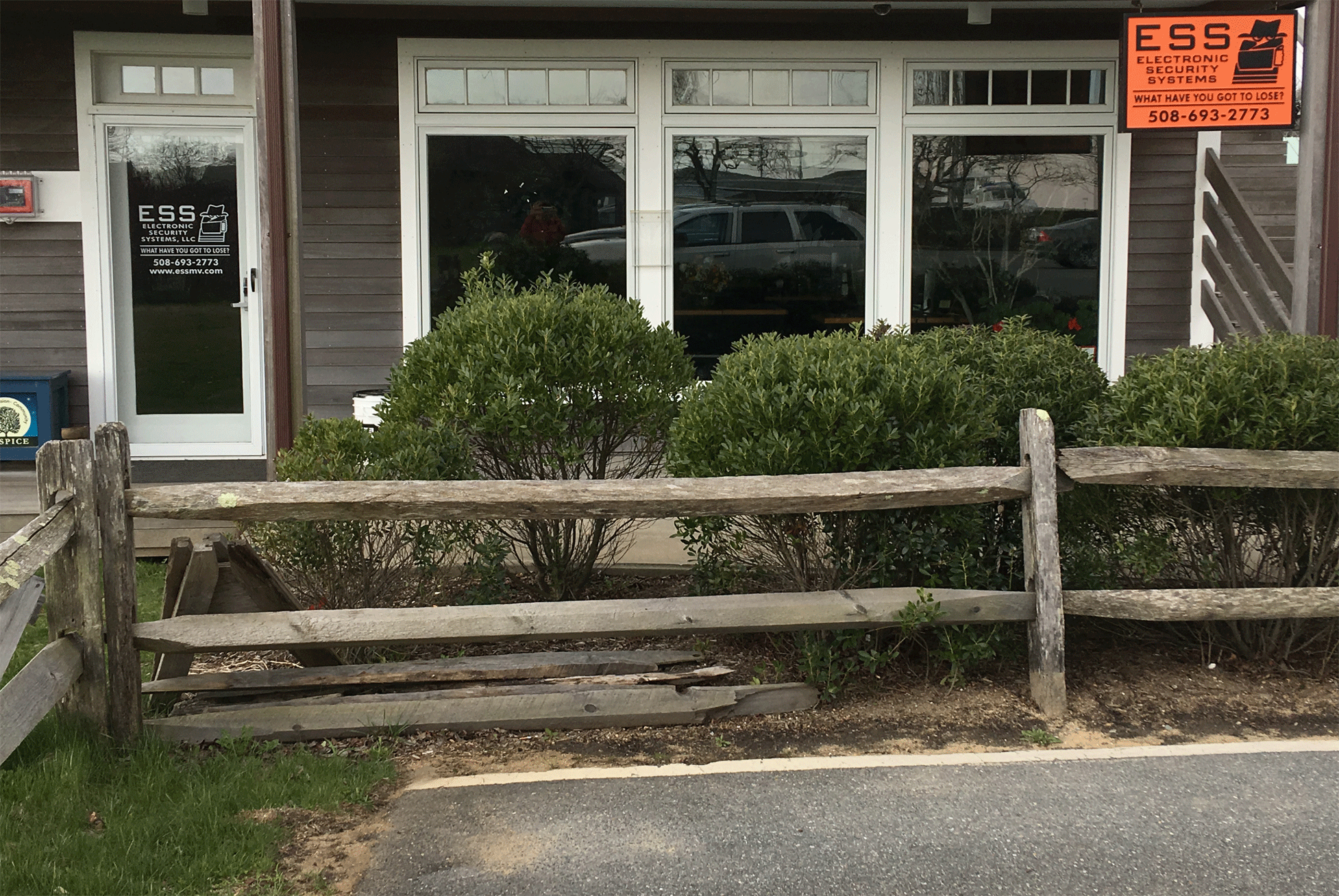 Electronic Security Systems Storefront, Tisbury, MA