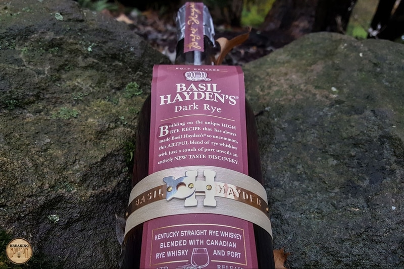 Basil Hayden's Dark Rye Review Breaking Bourbon