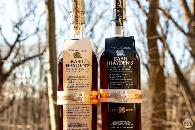 Basil Hayden's 10 Year Bourbon Review Breaking Bourbon