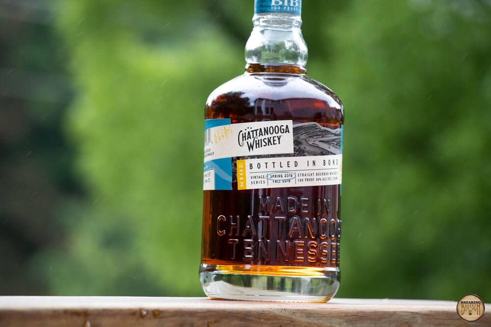 Chattanooga Whiskey Bottled in Bond Bourbon Vintage Series Spring 2018 Review Breaking Bourbon