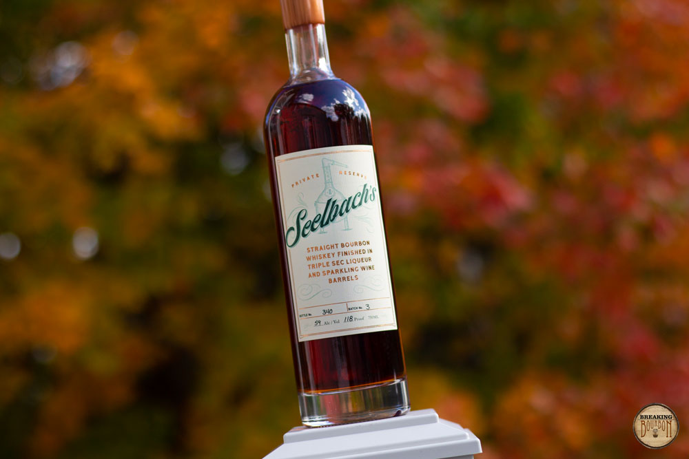 Seelbach’s Private Reserve Straight Bourbon Finished in Triple Sec and