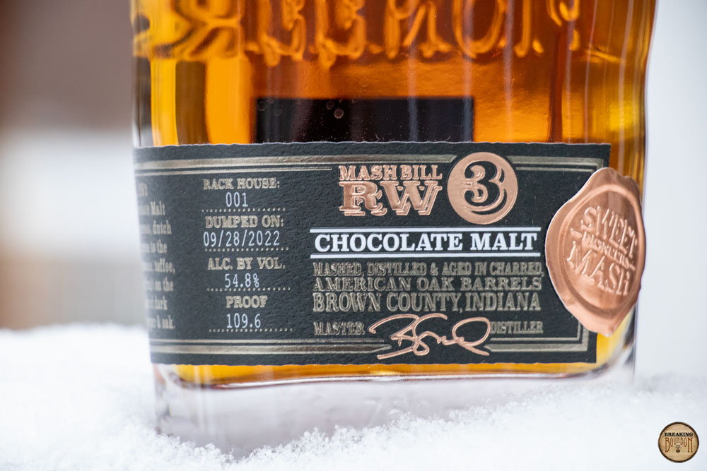 Hard Truth Chocolate Malt Sweet Mash Rye Whiskey (RW3) Review