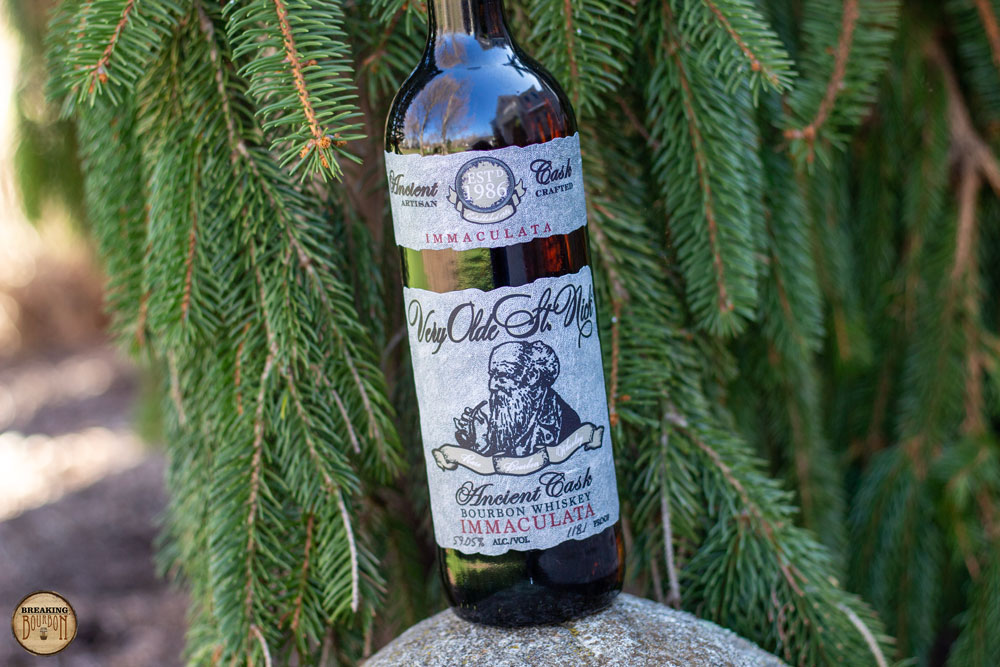 Very Olde St. Nick Immaculata Ancient Cask Bourbon Review Breaking