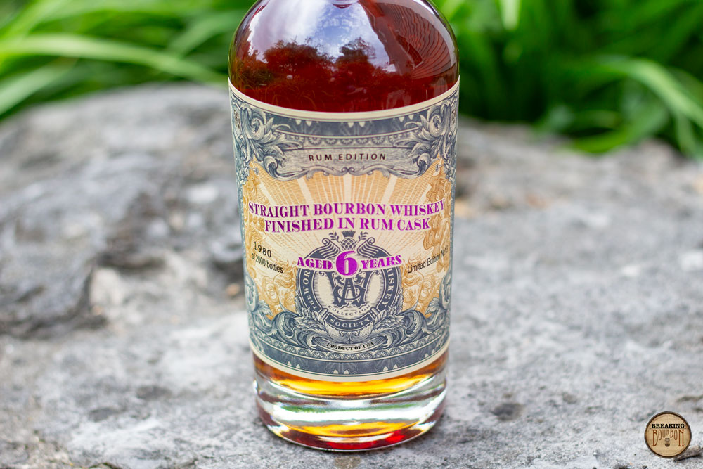 World Whiskey Society 6 Year Straight Bourbon Finished in Rum Cask