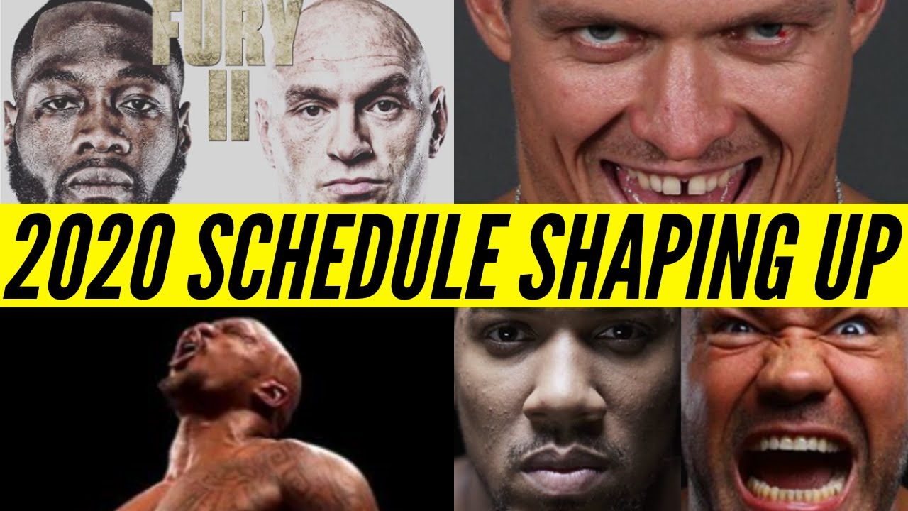 Top Heavyweight Boxing 2020 Top Heavyweight Boxing Schedule Shaping
