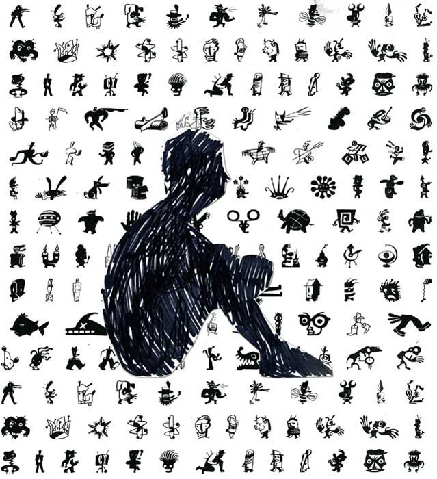man sitting in images