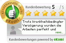 eKomi Kundenbewertungen Weissmaler