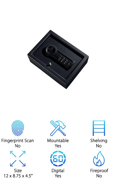 10 Best Secure Jewelry Safes 2020 Buying Guide Geekwrapped
