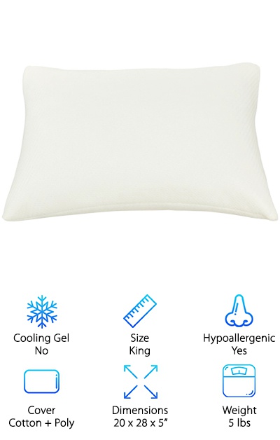 10 Best Memory Foam Pillows 2020 Buying Guide Geekwrapped