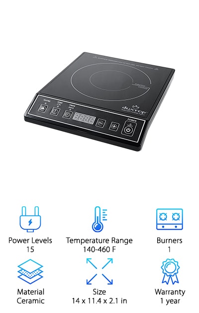 Best Portable Induction Cooktops Review Top 10 Picks Secura 9100mc Cooktop