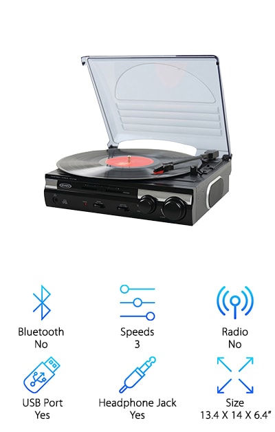 jensen record player jta 230
