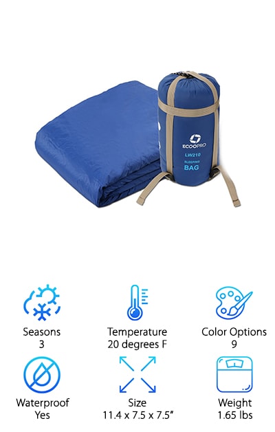 best ultralight sleeping bags