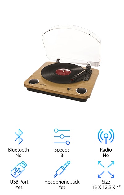 10 Best Record Players with Speakers 2020 [Buying Guide 10 Best Record Players with Speakers 2020 [Buying Guide