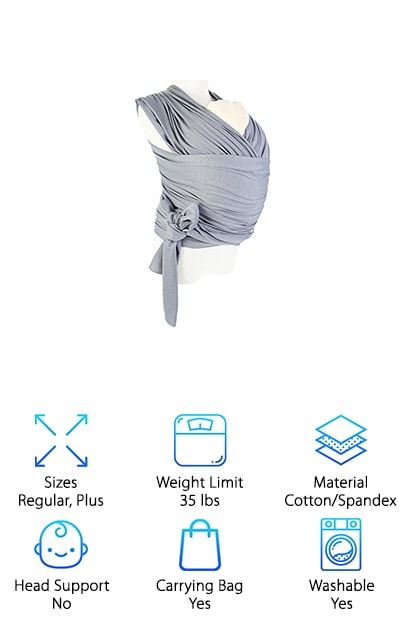 its soft with just enough stretch to give y