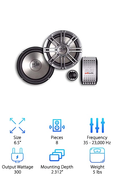 polk db6501 component speakers