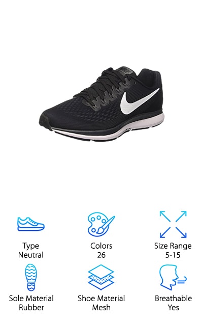 best nike runners for flat feet