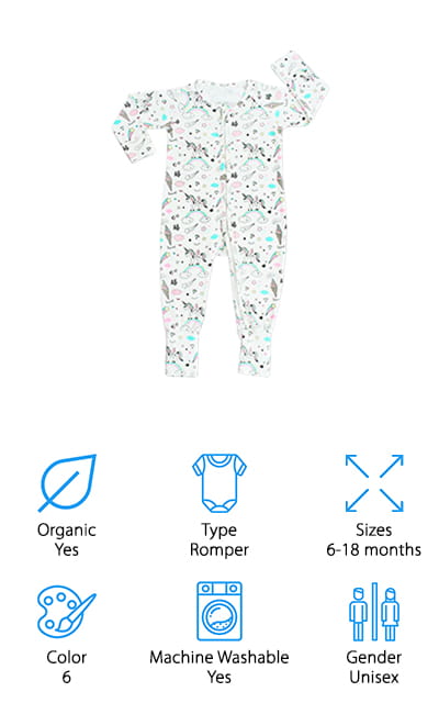 organic bamboo baby pajamas